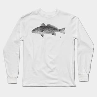 Red Drum Fish Long Sleeve T-Shirt